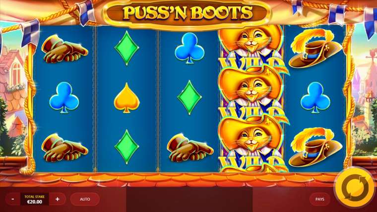 Видео покер Puss’n Boots демо-игра