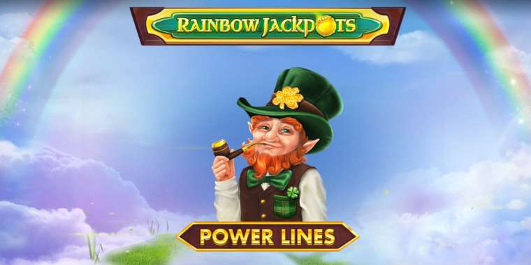 Онлайн слот Rainbow Jackpots Power Lines играть