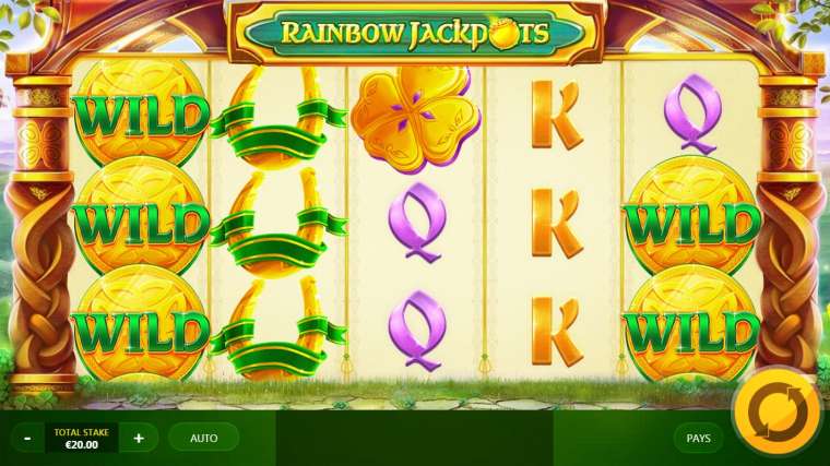 Видео покер Rainbow Jackpots демо-игра