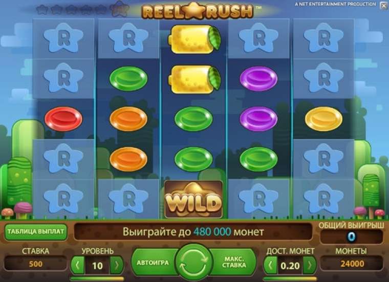 Видео покер Reel Rush демо-игра