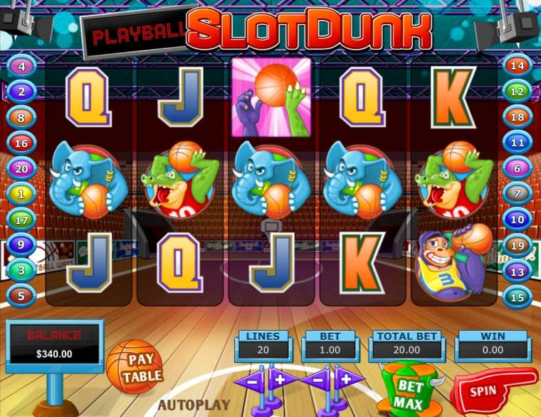 Видео покер Slot Dunk демо-игра
