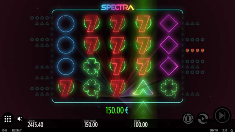 Видео покер Spectra демо-игра