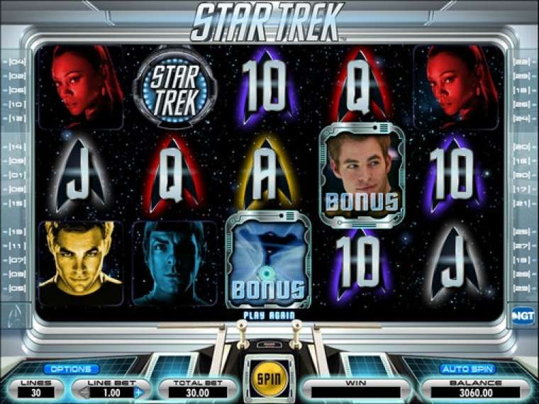Онлайн слот Star Trek играть