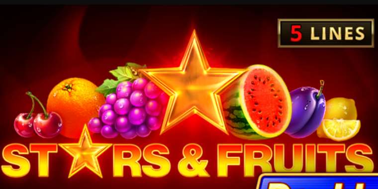 Видео покер Stars and Fruits Double Hit демо-игра