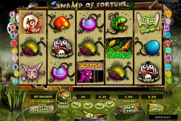 Онлайн слот Swamp of Fortune играть