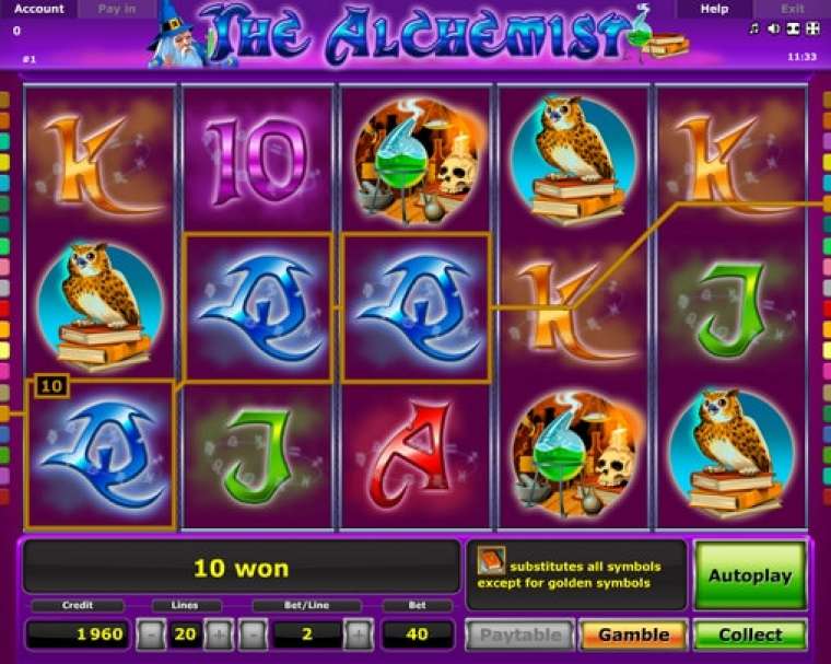 Онлайн слот The Alchemist играть