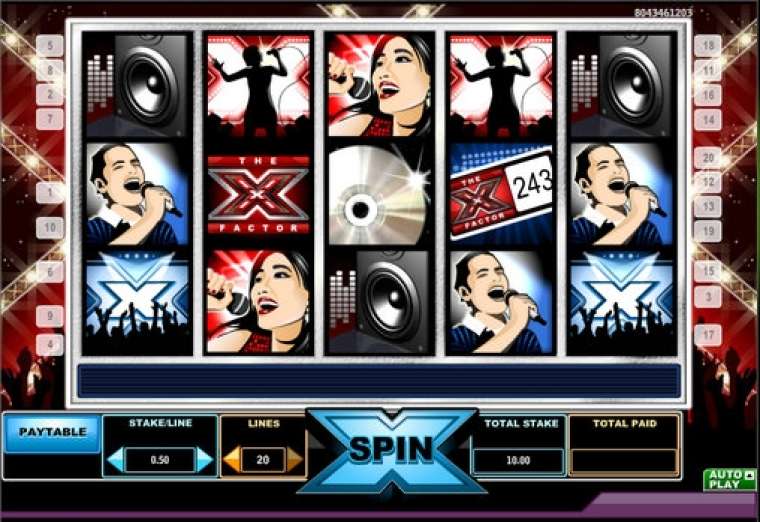 Видео покер The X Factor демо-игра