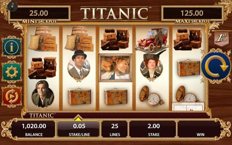 Онлайн слот Titanic играть