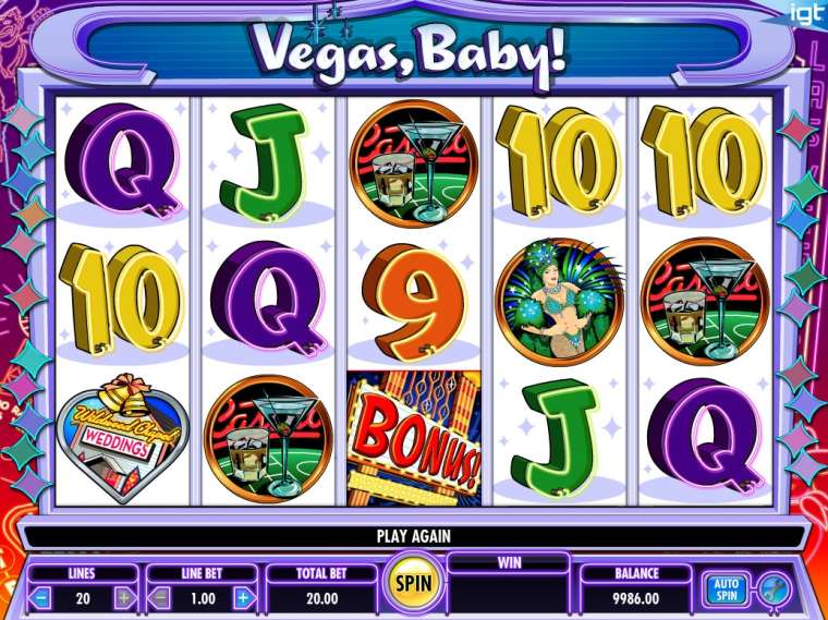 Видео покер Vegas, Baby! демо-игра