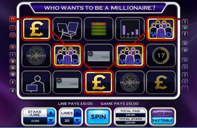 Видео покер Who Wants to Be a Millionaire? демо-игра