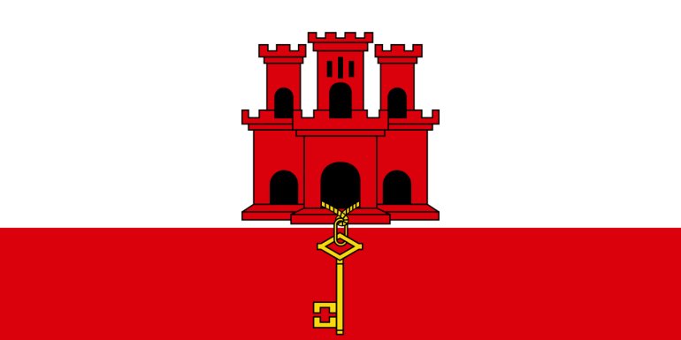 Гибралтар флаг