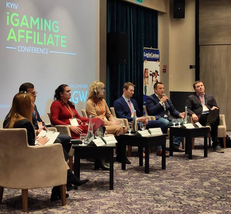 круглый стол на Kyiv iGaming Affiliate Conference 