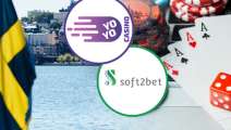 Soft2Bet с YoYo Casino начинает работу в Швеции