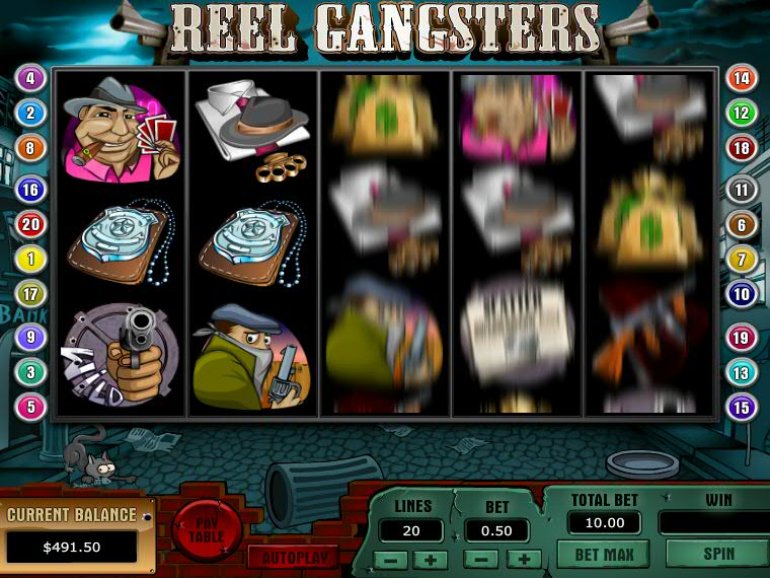 Игровой автомат Reel Gangsters